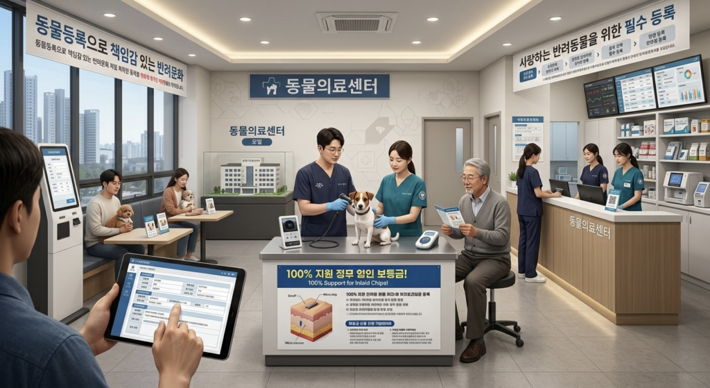 지자체별 동물등록 비용 지원 사업