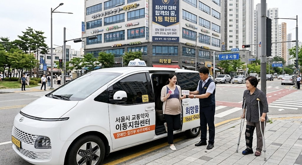 장애인 임산부 콜택시